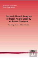 Network-Based Analysis Of Rotor Angle Stability Of Power Systems