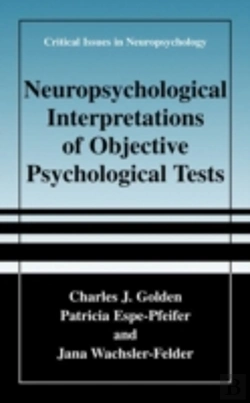 Bertrand.pt - Neuropsychological Interpretation Of Objective Psychological Tests