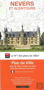 Nevers Et Alentours : Plan De Ville (Édition 2020)