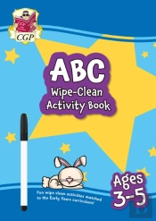 New Abc Wipe-Clean Activity Book For Ages 3-5 (With Pen): Perfect For Learning The Alphabet