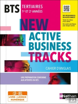 Bertrand.pt - New Active Business Tracks : Anglais : Bts : 1re/2e Années : Livre + Licence Élève (Édition 2022)