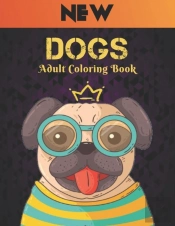 New Adult Coloring Book Dogs