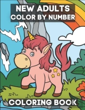 New Adults Color By Number Coloring Book