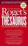 New American Roget'S College Thesaurus In Dictionary Form (Revised & Updated)