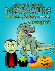 New And Unique Dinosaurs, Halloween, Fantasy, Animals Coloring Book