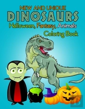 New And Unique Dinosaurs, Halloween, Fantasy, Animals Coloring Book