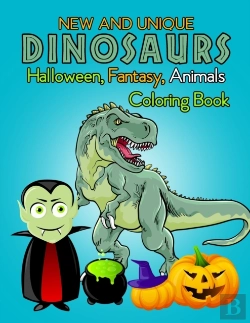 Bertrand.pt - New And Unique Dinosaurs, Halloween, Fantasy, Animals Coloring Book