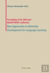 New Approaches To Materials Development For Language Learning