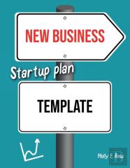 New Business Startup Plan Template
