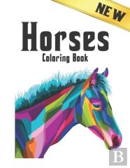 New Coloring Book Horses