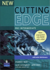 New Cutting Edge Pre-Intermediate Students Book And Cd-Rom Pack