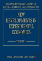 New Developments In Experimental Economics