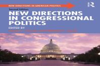 New Directions In Congressional Politics