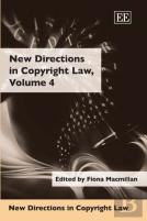 New Directions In Copyright Law, Volume 4