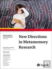 New Directions In Metamemory Research