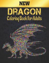 New Dragon Coloring Book For Adult