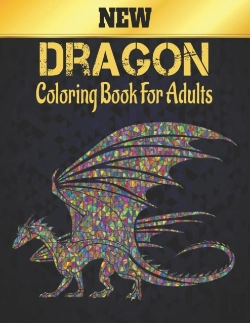 Bertrand.pt - New Dragon Coloring Book For Adult