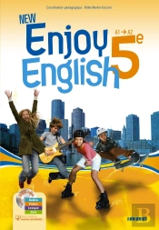 New Enjoy English; 5ème ; Manuel + Dvd-Rom
