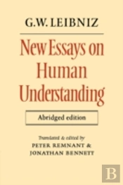 New Essays On Human Understanding Abridged Edition