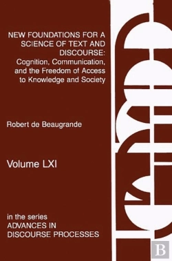 Bertrand.pt - New Foundations For A Science Of Text And Discourse