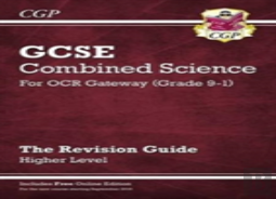 New Gcse Combined Science Ocr Gateway Revision Guide - Higher: Inc. Online Ed, Quizzes & Videos
