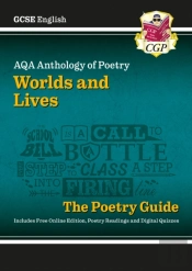 New Gcse English Aqa Poetry Guide - Worlds & Lives Anthology Inc. Online Edition, Audio & Quizzes: For The 2025 And 2026 Exams