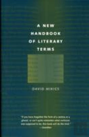 New Handbook Of Literary Terms A