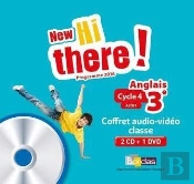 New Hi There! ; Anglais ; 3e ; Coffret Vidéo-Audio De La Classe