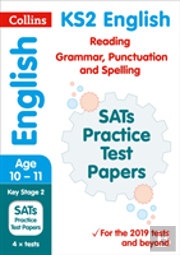 New Ks2 Sats English Reading, Grammar, Punctuation And Spelling Practice Papers