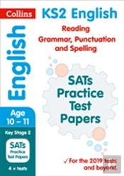 New Ks2 Sats English Reading, Grammar, Punctuation And Spelling Practice Papers