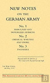 New Notes On The German Army