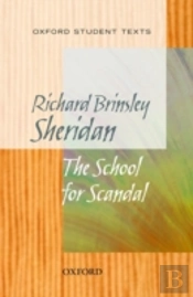New Oxford Student Texts: School For Scandal