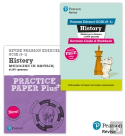Bertrand.pt - New Pearson Revise Edexcel Gcse (9-1) History Medicine In Britain Complete Revision & Practice Bundle - 2023 And 2024 Exams