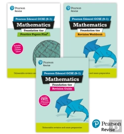 Bertrand.pt - New Pearson Revise Edexcel Gcse (9-1) Mathematics Foundation Complete Revision & Practice Bundle - 2023 And 2024 Exams