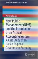 New Public Management (Npm) And The Introduction Of An Accrual Accounting System