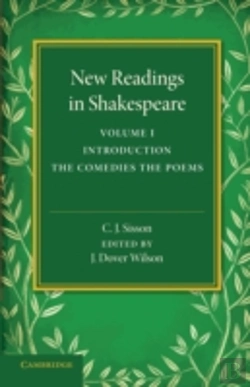 Bertrand.pt - New Readings In Shakespeare: Volume 1, Introduction; The Comedies; The Poems