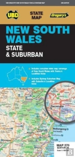Bertrand.pt - New South Wales State & Suburban Map 270 29th Ed