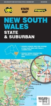 New South Wales State & Suburban Map 270 30th