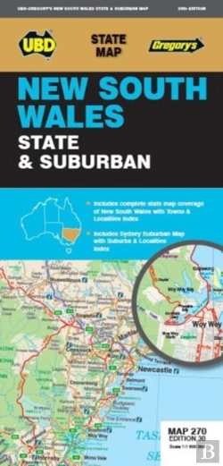Bertrand.pt - New South Wales State & Suburban Map 270 30th
