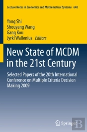 New State Of Mcdm In The 21st Century