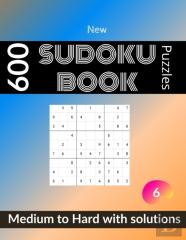 New Sudoku Book 600 Puzzles
