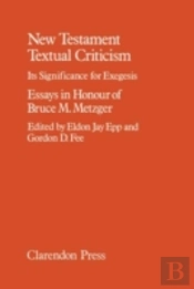 New Testament Textual Criticism