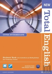 New Total English Upper Intermediate Students' Book With Active Book And Mylab Pack