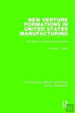 Bertrand.pt - New Venture Formations In United States Manufacturing