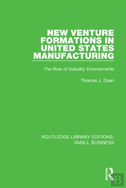 Bertrand.pt - New Venture Formations In United States Manufacturing