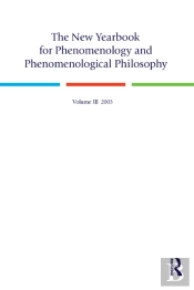 New Yearbook For Phenomenology And Phenomenological Philosophy