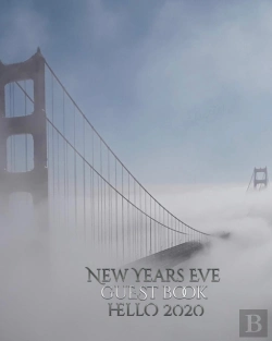 Bertrand.pt - New Years Eve San Francisco  Golden Gate Bridge   Hello 2020  Blank  Guest Book