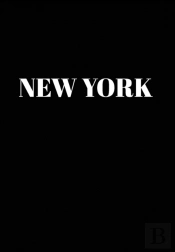 New York: Black Decorative Book For Deco