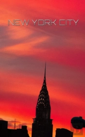 New York City  Chrysler Building Writing  Drawing Journal