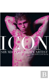 New York City Icon  Sir Michael Huhn Self Portrait  Artist Glitter  Creative Blank Journal